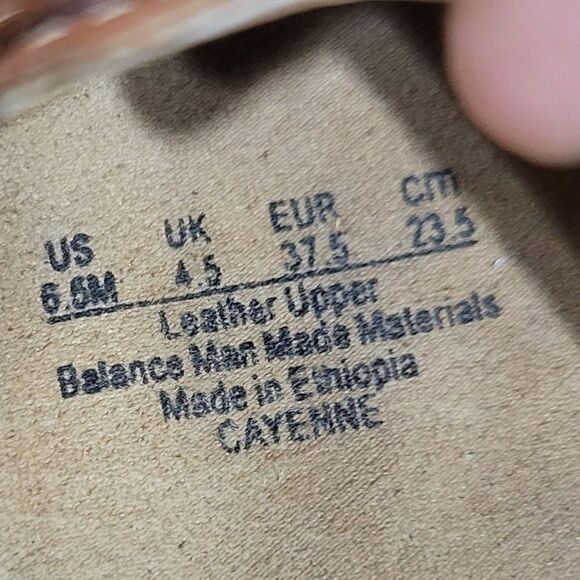 Natural Soul by Naturalizer Cayenne Leather Slingback Sandals (Size 6.5M) - Picture 8 of 10